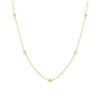 Collana Gazzola Gioielli Donna in Oro giallo Diamante 0.15 Ct BBGT05CG03 - BBGT05CG03